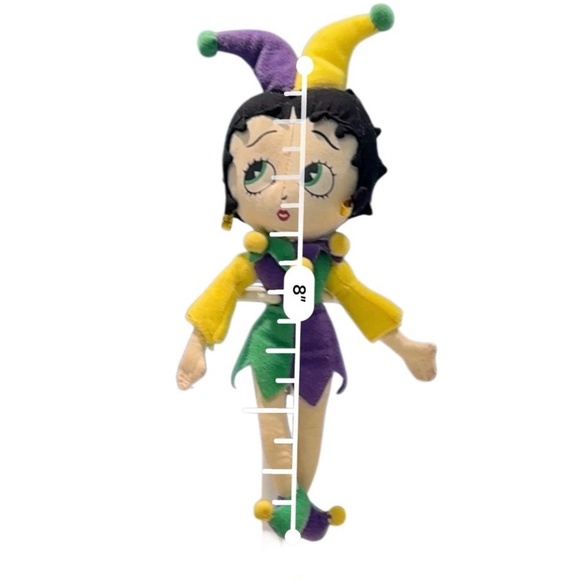 Betty Boop Jester Rag Doll Mardi Gras 2004 - Picture 6 of 6